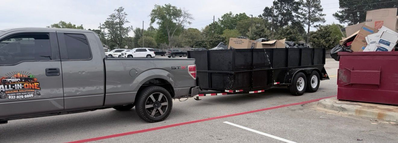 Hauling solutions junk removal in Houston